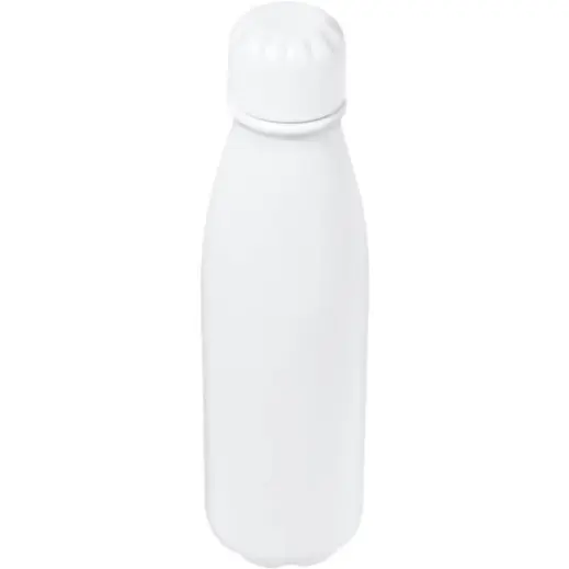 Altitude Nevaeh Aluminium Water Bottle Solid White Closed